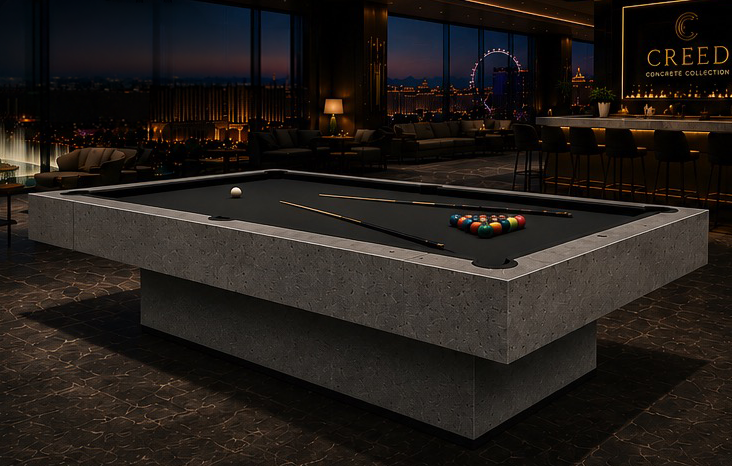 Concrete - Pool Table