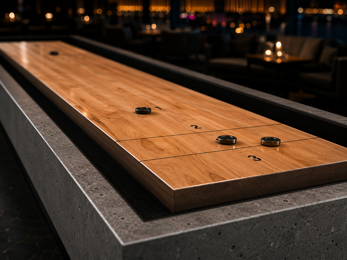 Concrete - Shuffleboard Table